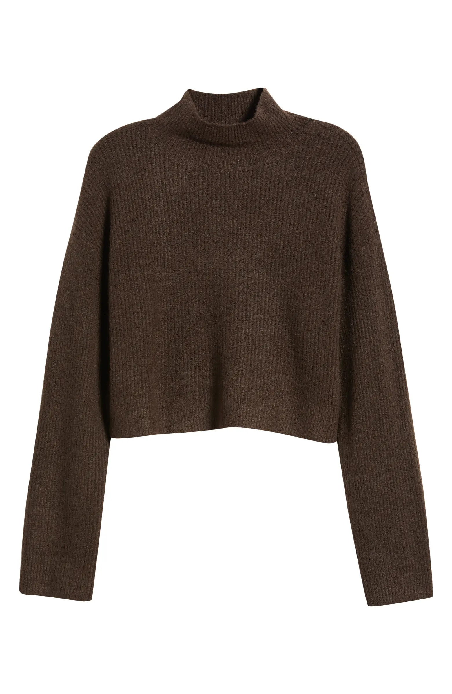 Oversize Cozy Mock Neck Sweater | Nordstrom