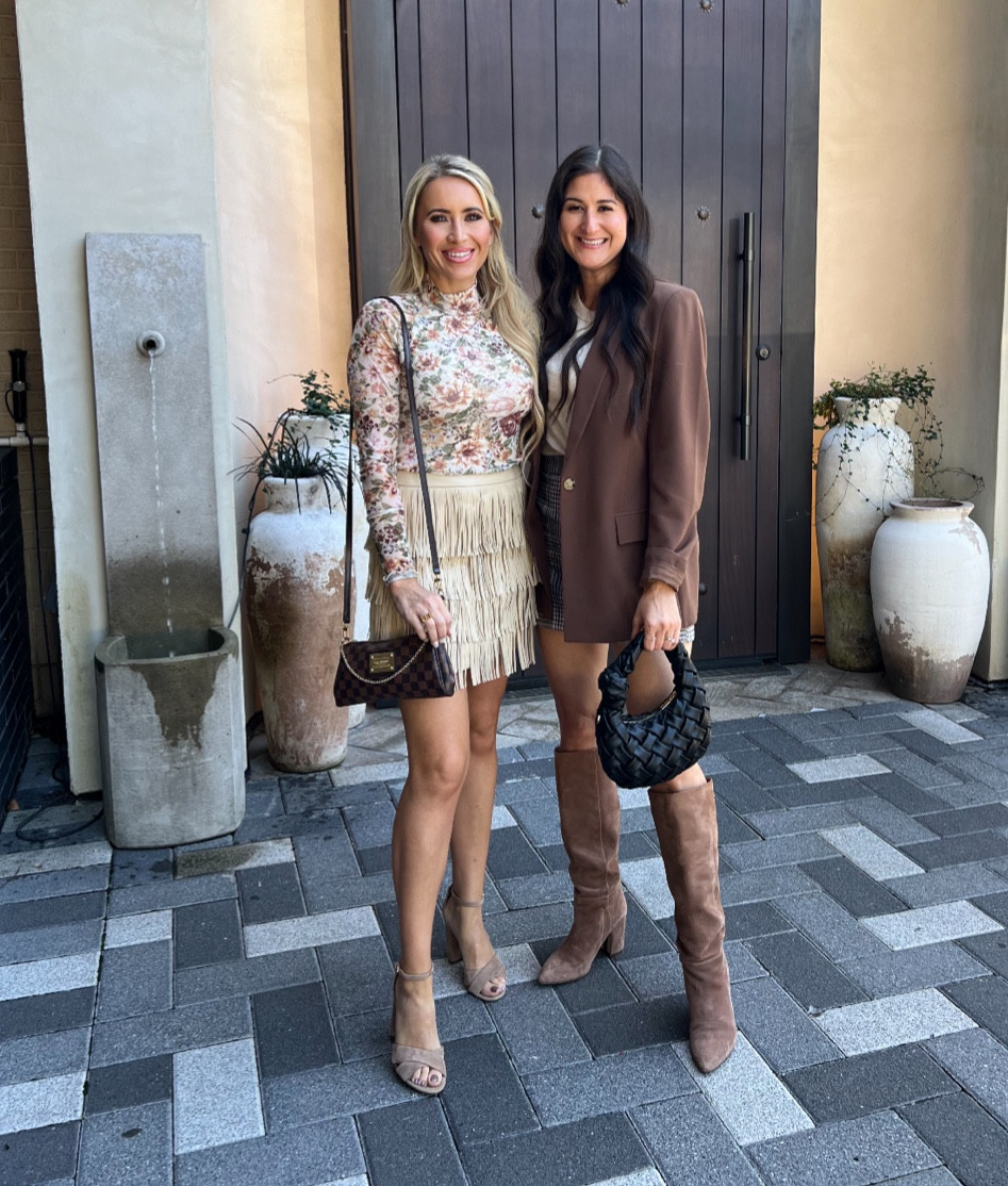 More pics from brunch yesterday. Save 25% off my top & fringe skirt with code Hayley25 

#LTKSaleAlert #LTKFindsUnder100