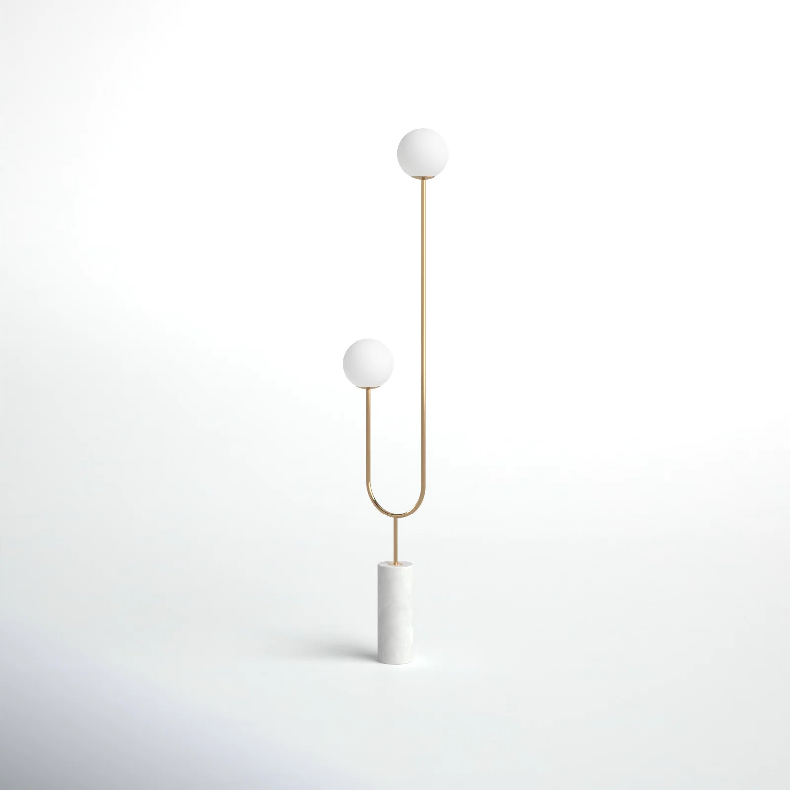 Joss & Main Ixia Contemporary Marble 73" Tree Floor Lamp & Reviews | Wayfair | Wayfair North America