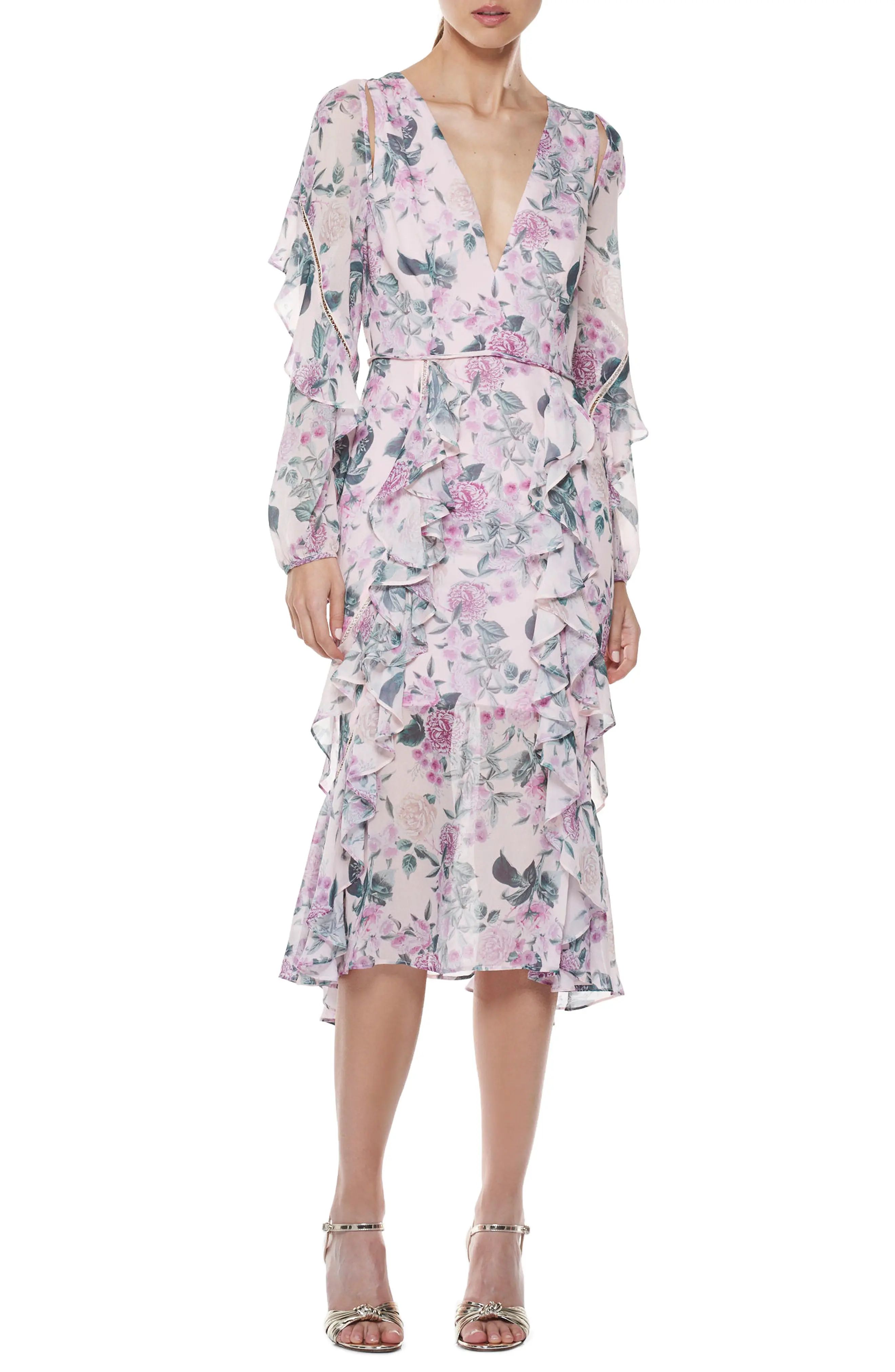 Floral Pleasure Midi Dress | Nordstrom