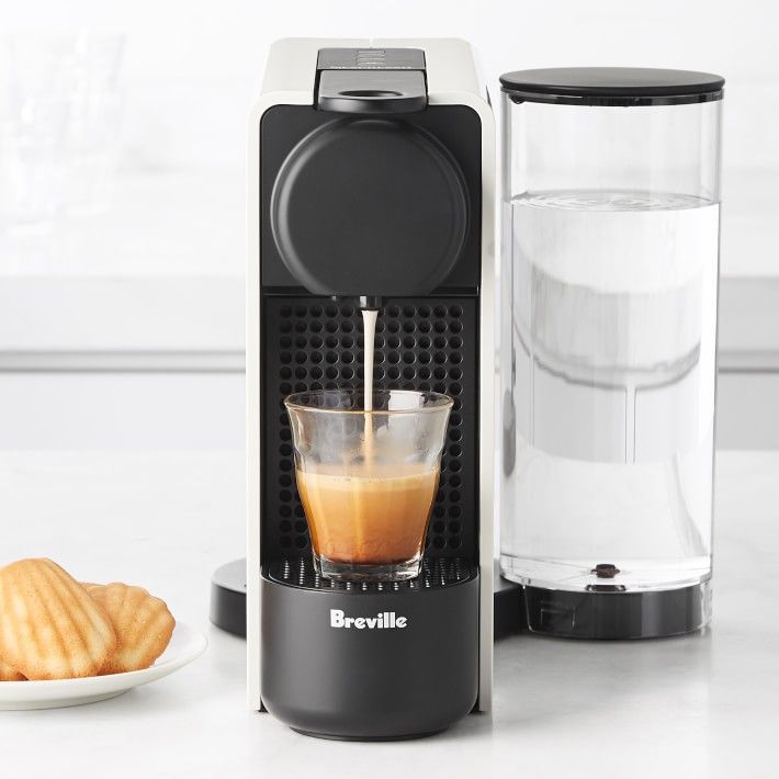 Nespresso Essenza Plus Coffee Maker & Espresso Machine by Breville, Black | Williams-Sonoma