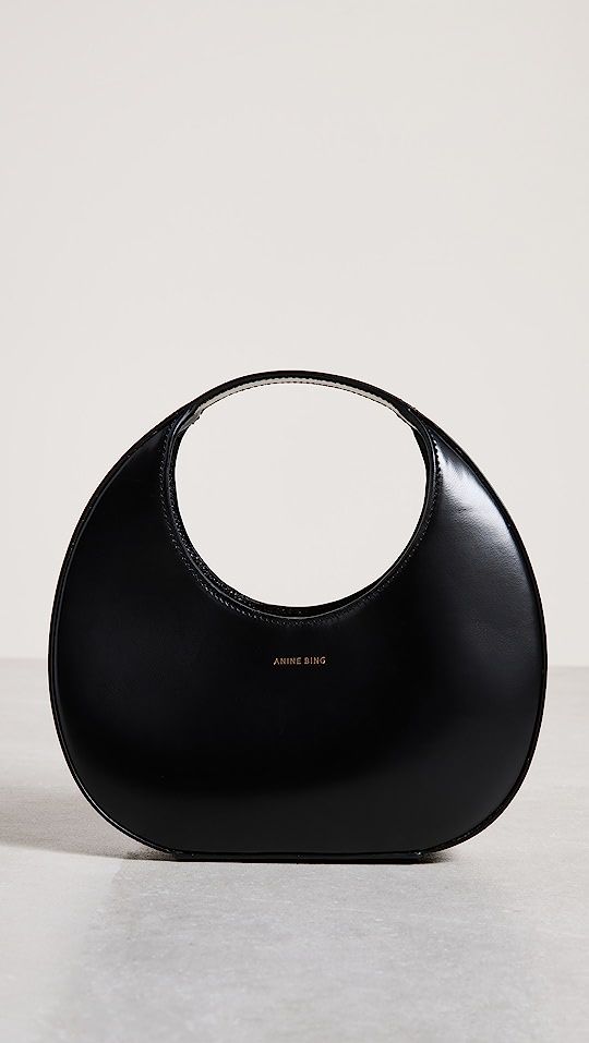 Mini Luna Bag - High-Shine Black | Shopbop