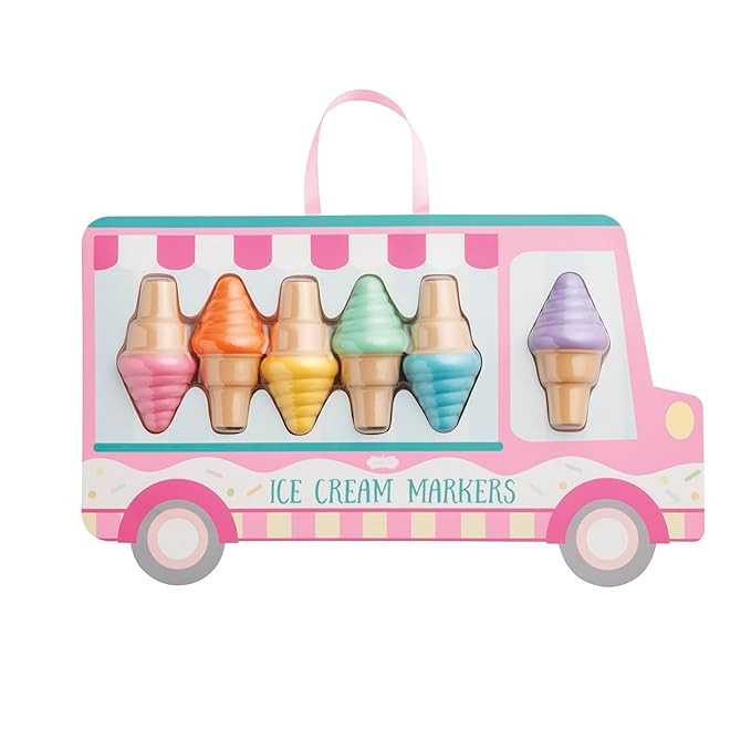 Mud Pie Kids' Ice Cream Marker Set | Amazon (US)