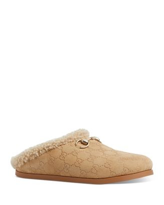 Women's Horsebit Shearling Mules | Bloomingdale's (US)