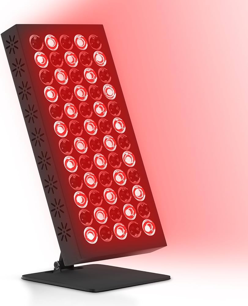 Hottoerak Red Light Panel with 60 LEDs, Red Light With Timer, Adjustable Angle & Brightness Red L... | Amazon (CA)