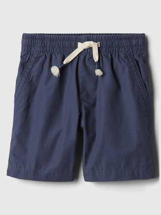 babyGap Poplin Pull-On Shorts | Gap Factory