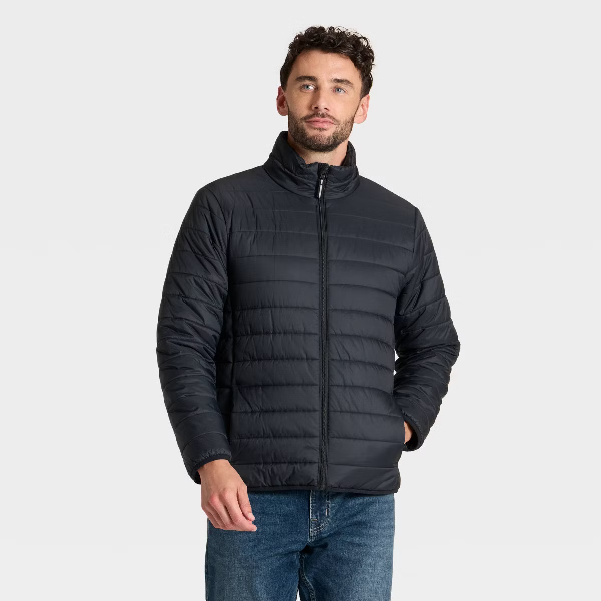 Men's Lightweight Puffer Jacket - Goodfellow & Co™ | Target