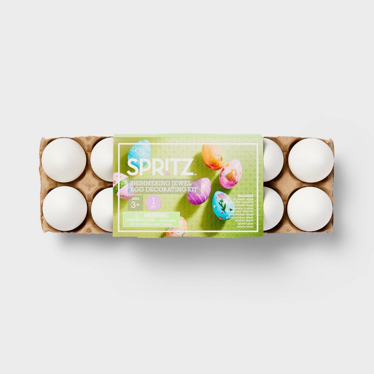 12ct DIY Pre-filled Easter Crafting Eggs - Spritz™ | Target