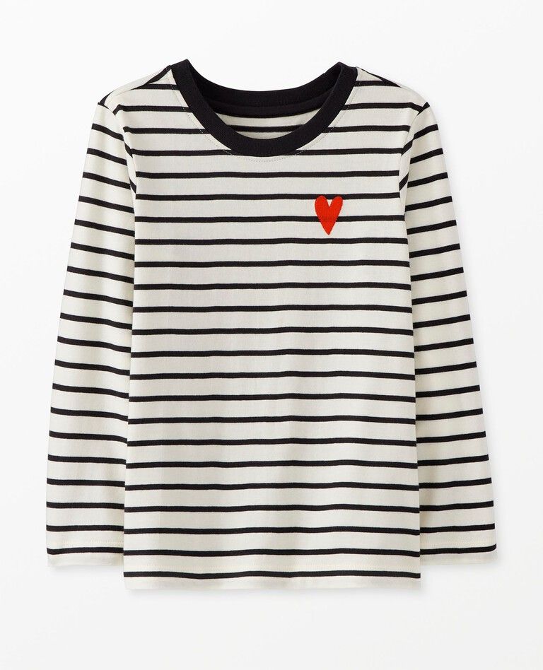 Long Sleeve Striped T-Shirt | Hanna Andersson