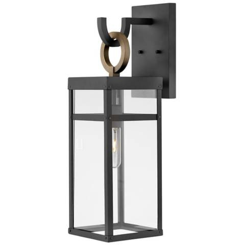 PORTER 22" High 5W LED WALL-LT BK - #868E2 | Lamps Plus | Lamps Plus