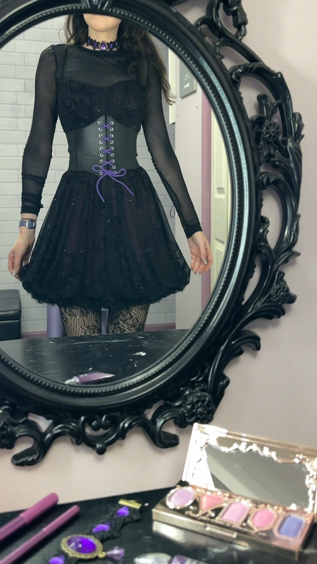 halloween costume hack - you can basically turn anything into a Halloween costume with a corset + petticoat 🎃✨ this was a @Monster High inspired costume I did last year. Fangs from @Scarecrow Vampire Fangs #diyhalloweencostumes #monsterhighdolls #halloweencostume #halloweenmakeup #vampireaesthetic

#LTKgrwm #LTKSeasonal #LTKootd