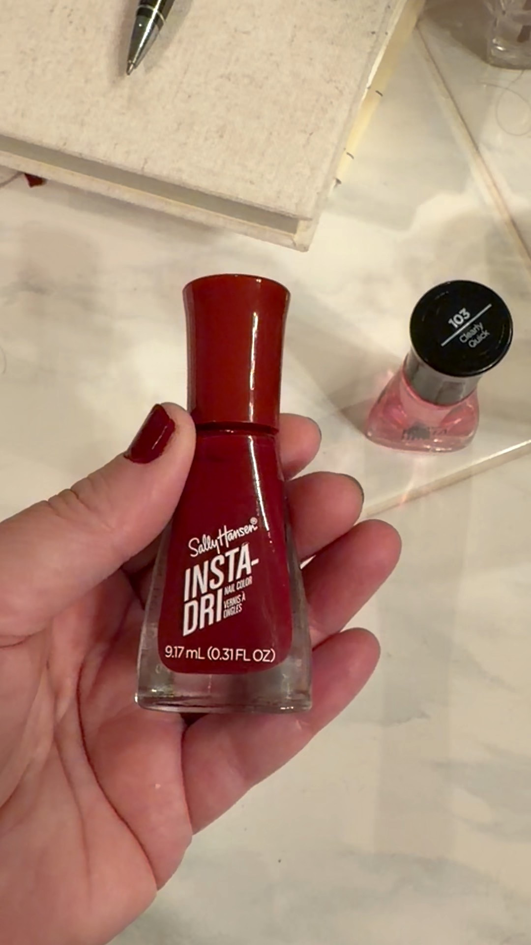 The best nail polish if you have kids, this stuff dries quickly!!! Also, this is the perfect winter shade of red!

#LTKmomlife #LTKBeauty #LTKHoliday