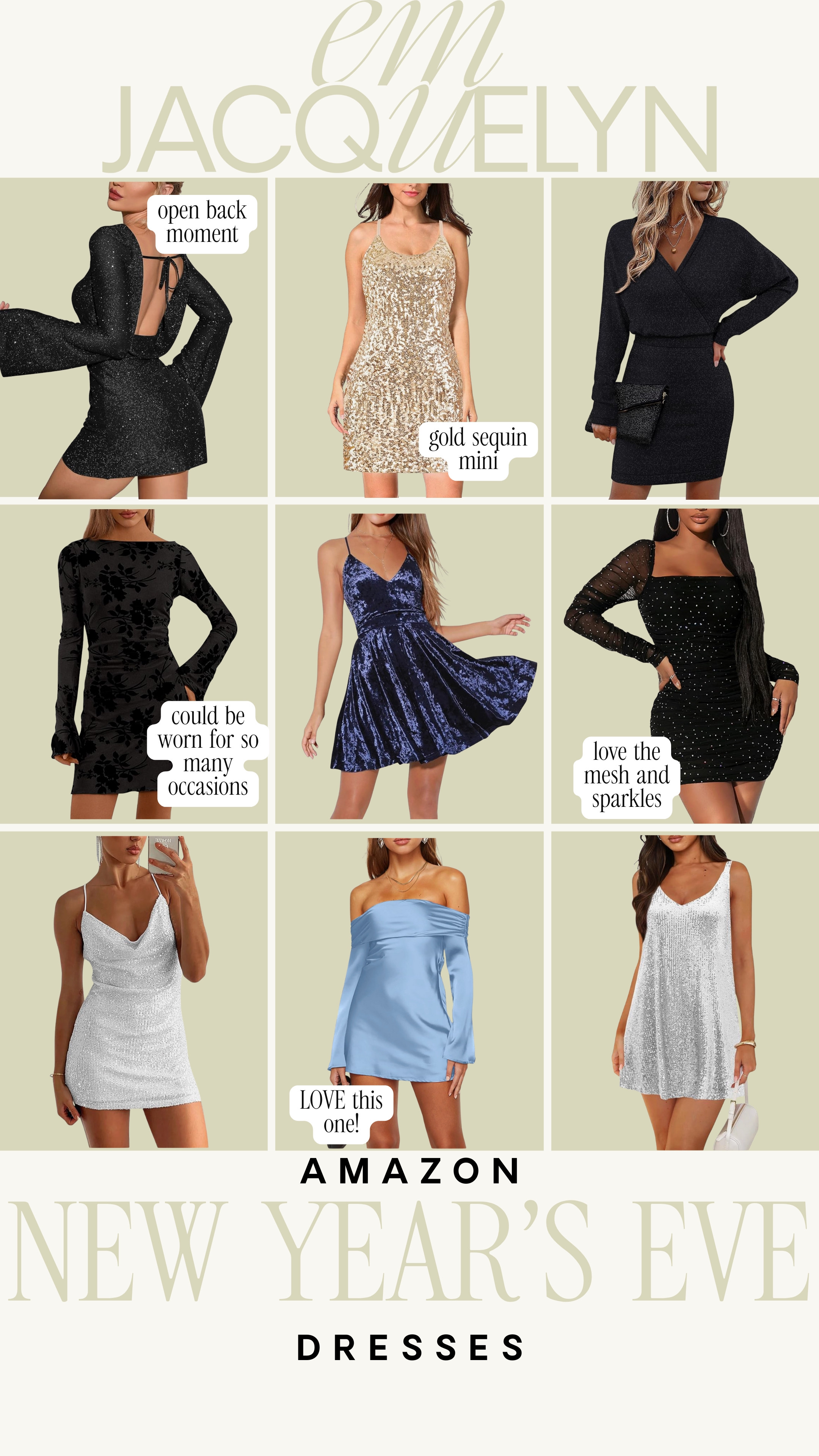 LOVE these last minute New Years Eve dresses from Amazon!

Amazon fashion, amazon finds, amazon outfits, New Years Eve dresses, Amazon NYE 

 #LTKHoliday #LTKFindsUnder50