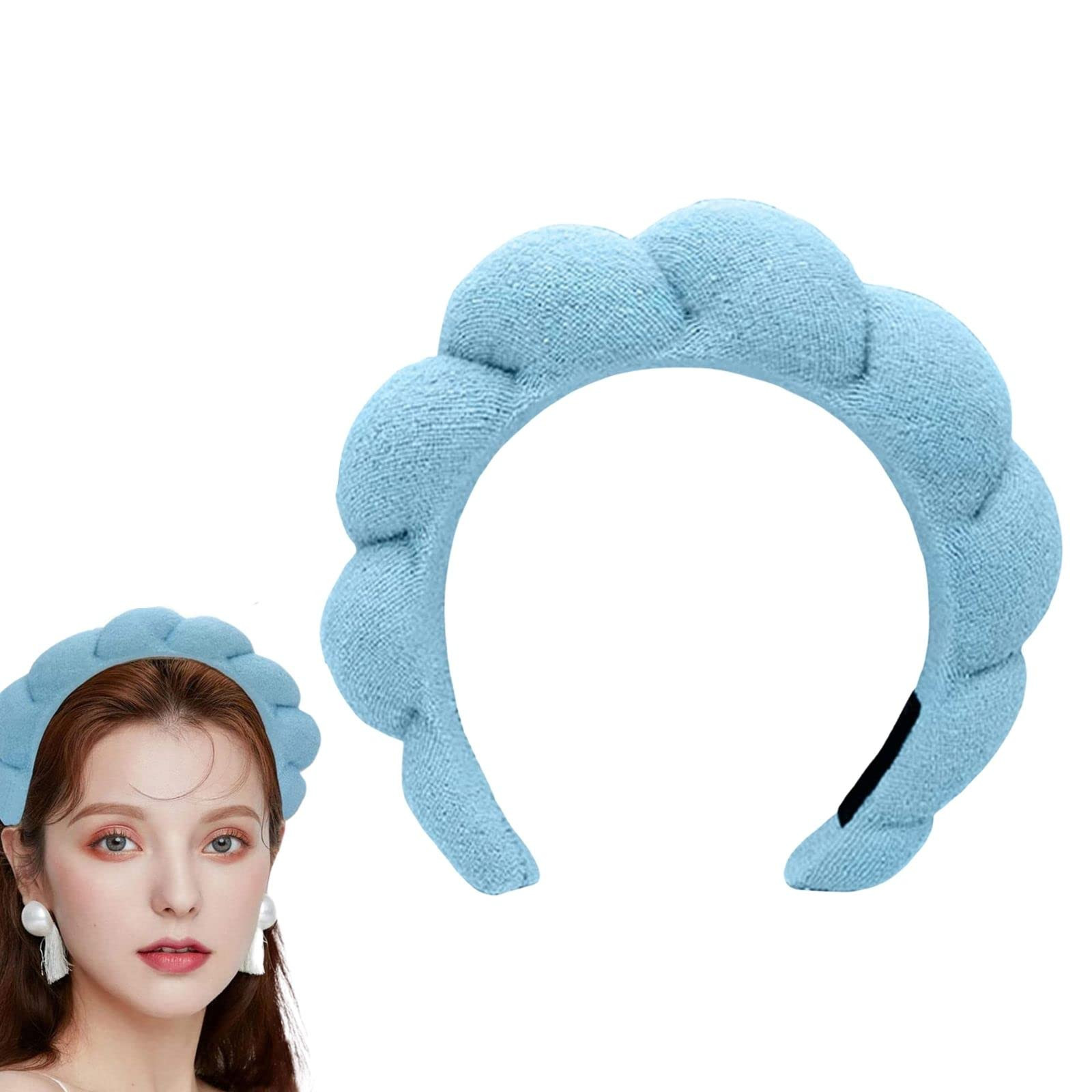 Spa Headband for Women, Terry Towel Cloth Fabric Hair Band for Face Washing,Makeup Removal, Showe... | Amazon (US)