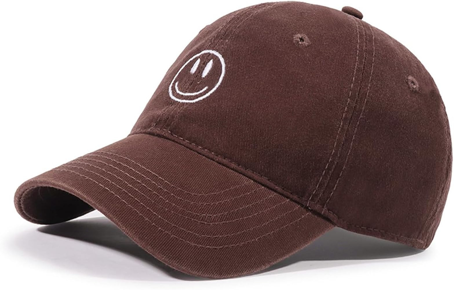 Unisex Basic Solid Baseball Cap Vintage Washed Distress Cotton Low Profile Dad Hat Adjustable Spo... | Amazon (US)