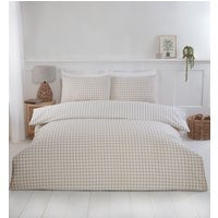 Gingham Polycotton Check Polycotton Duvet Set With Pillowcase | Debenhams UK