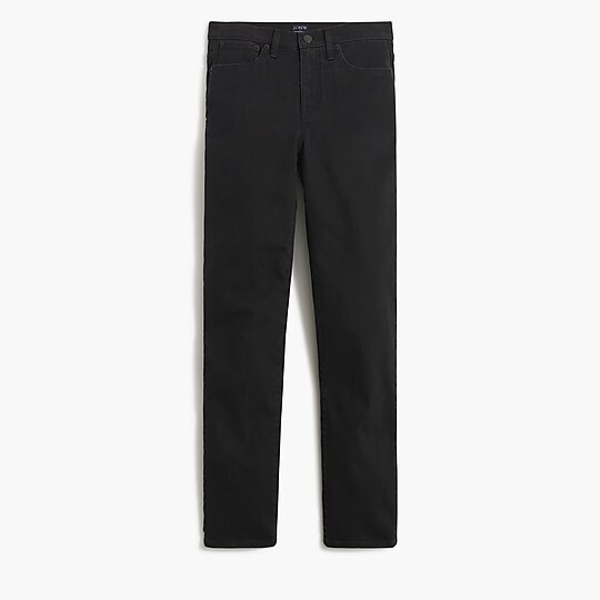 Essential straight black jean in all-day stretch | J.Crew Factory