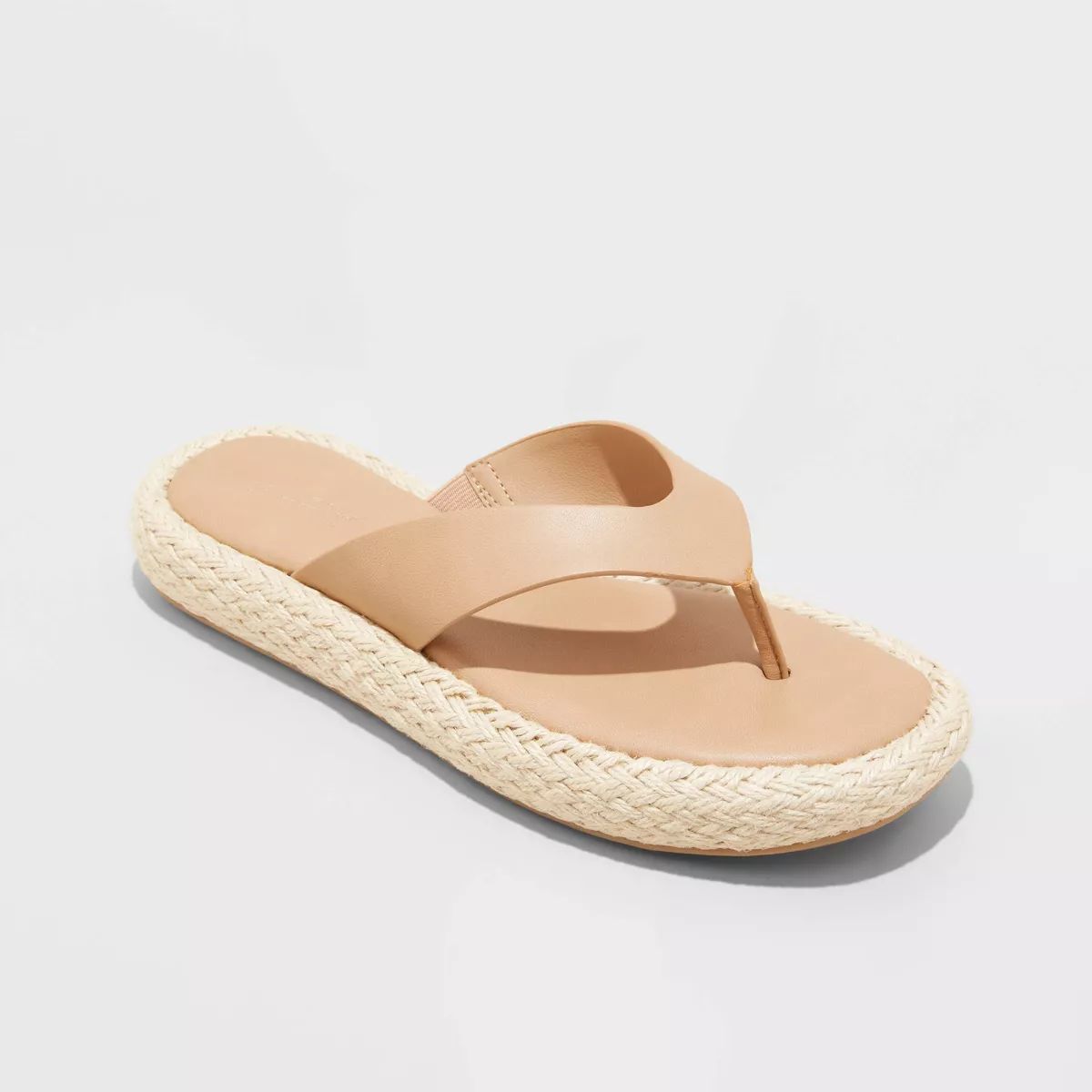 Women's Ginger Espadrille Sandals with Memory Foam Insole - Universal Thread™ Tan 7 | Target
