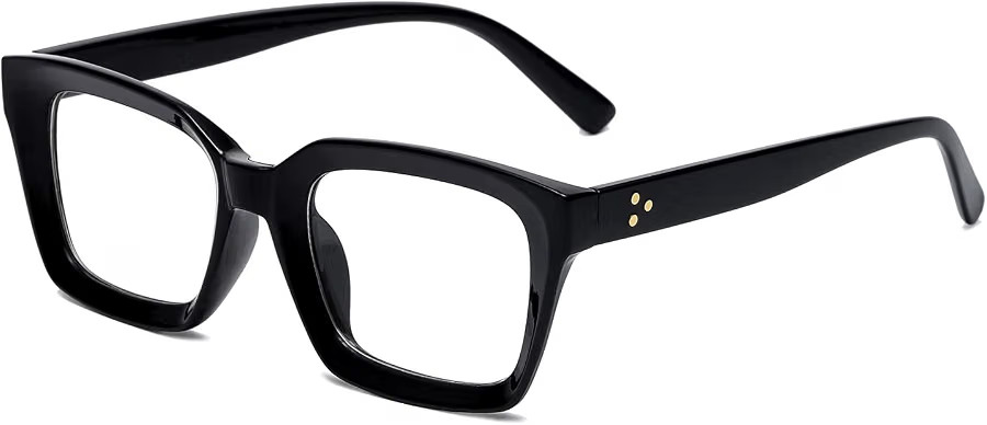 EYLRIM Classic Thick Square Frame Clear Lens Glasses for Women Men | Amazon (US)