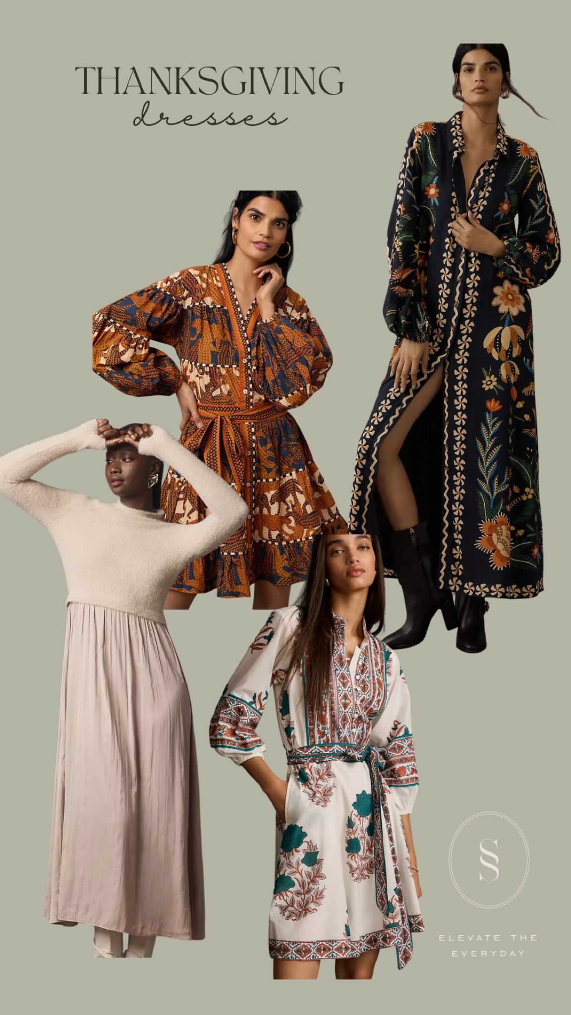 Thanksgiving dresses 🤍 

#LTKSeasonal