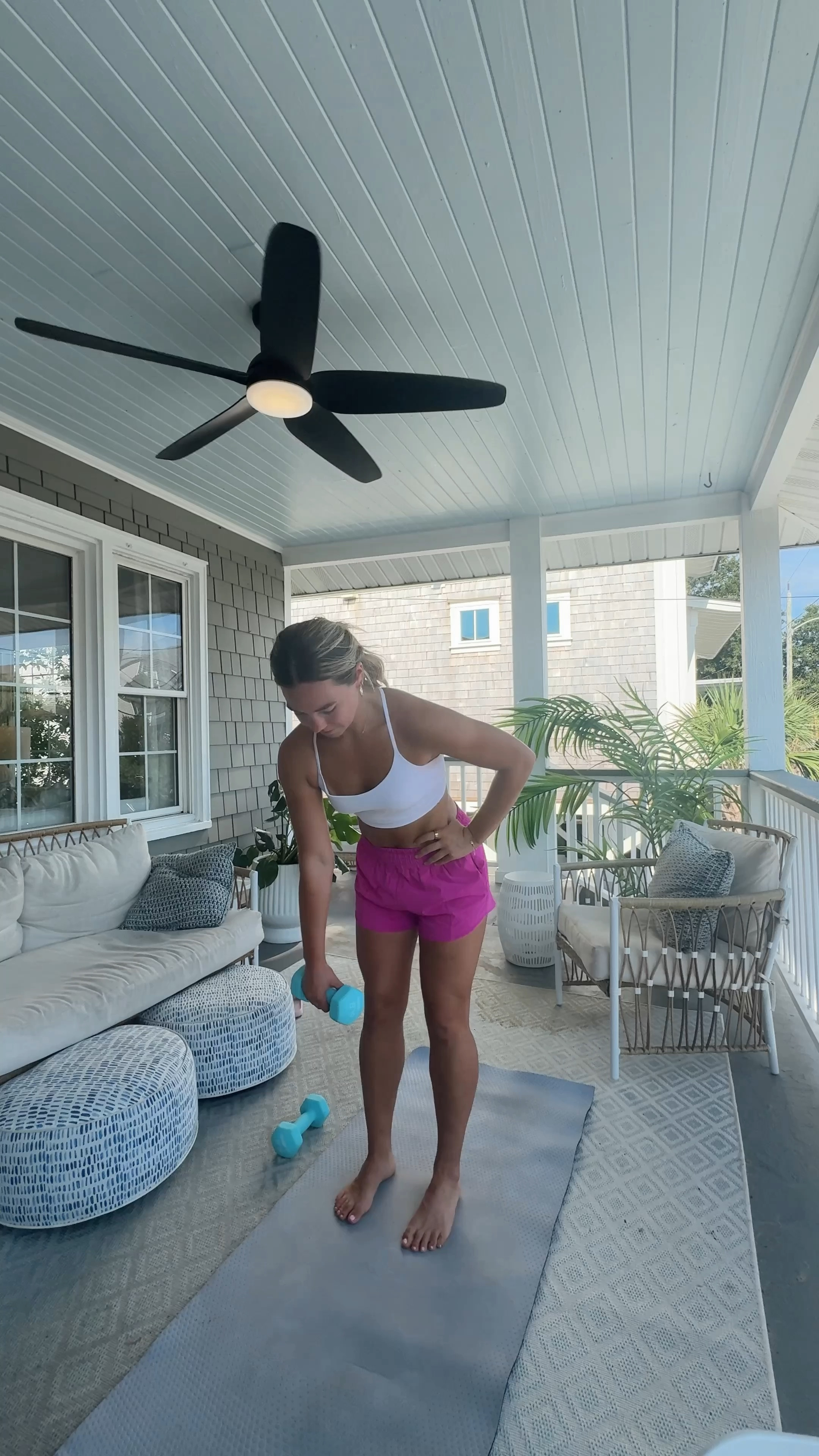 At home outdoor workout!! 

#LTKFindsUnder50 #LTKStyleTip #LTKFitness