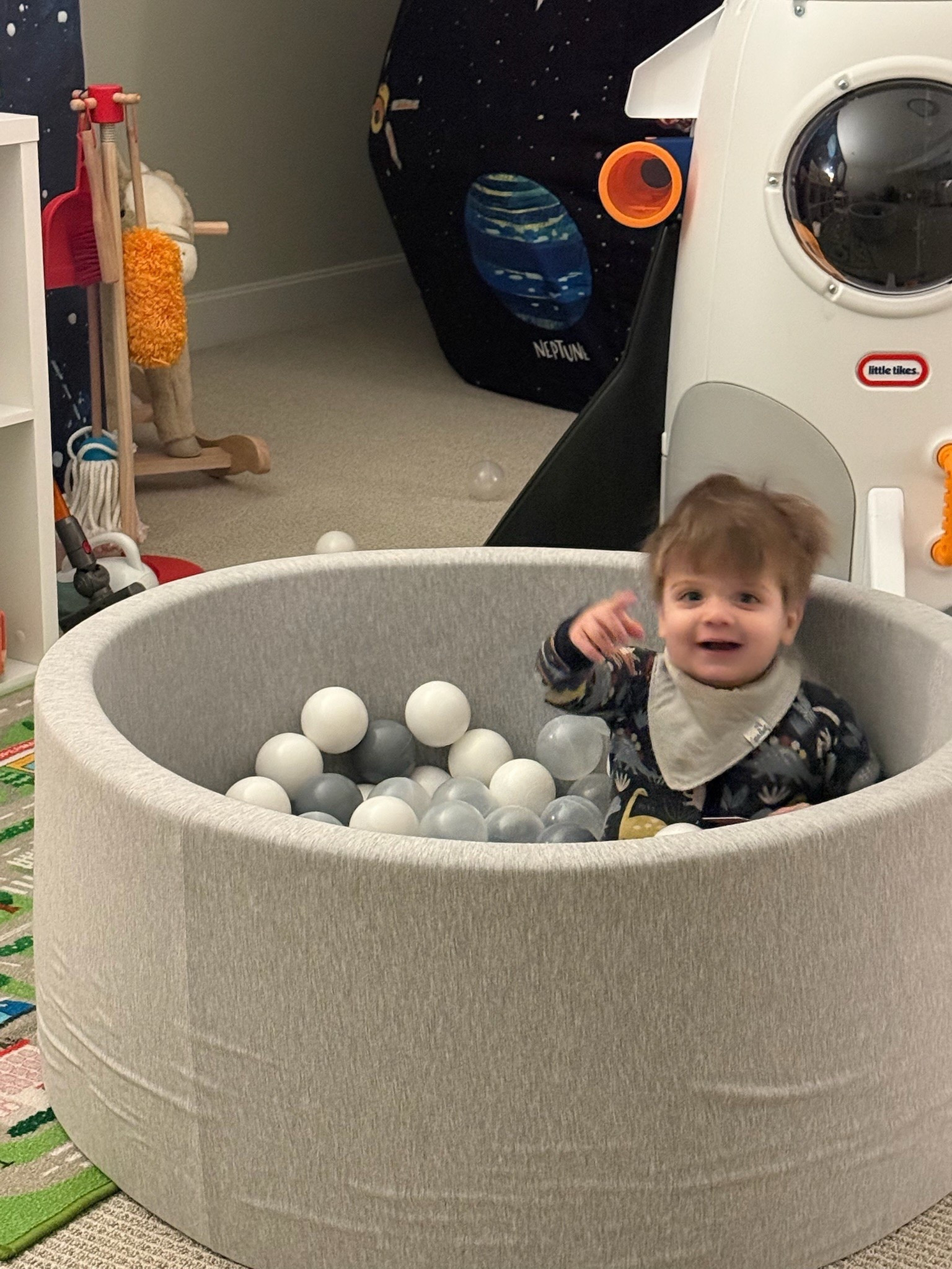 DIY ball pits in the game room 💕



Ball pit, diy ball pit, diy activity, space, space toys, kids space toys, dinosaur pjs, pj sets, kids onesies, kids two piece sets, little Sleepies, Grace White

#LTKKids #LTKFindsUnder50 #LTKFindsUnder100