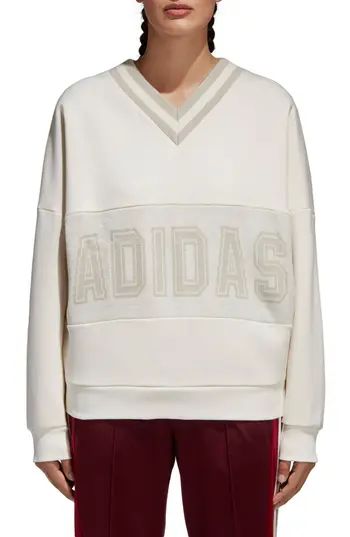 Women's Adidas Originals Adibreak Sweatshirt, Size X-Small - White | Nordstrom