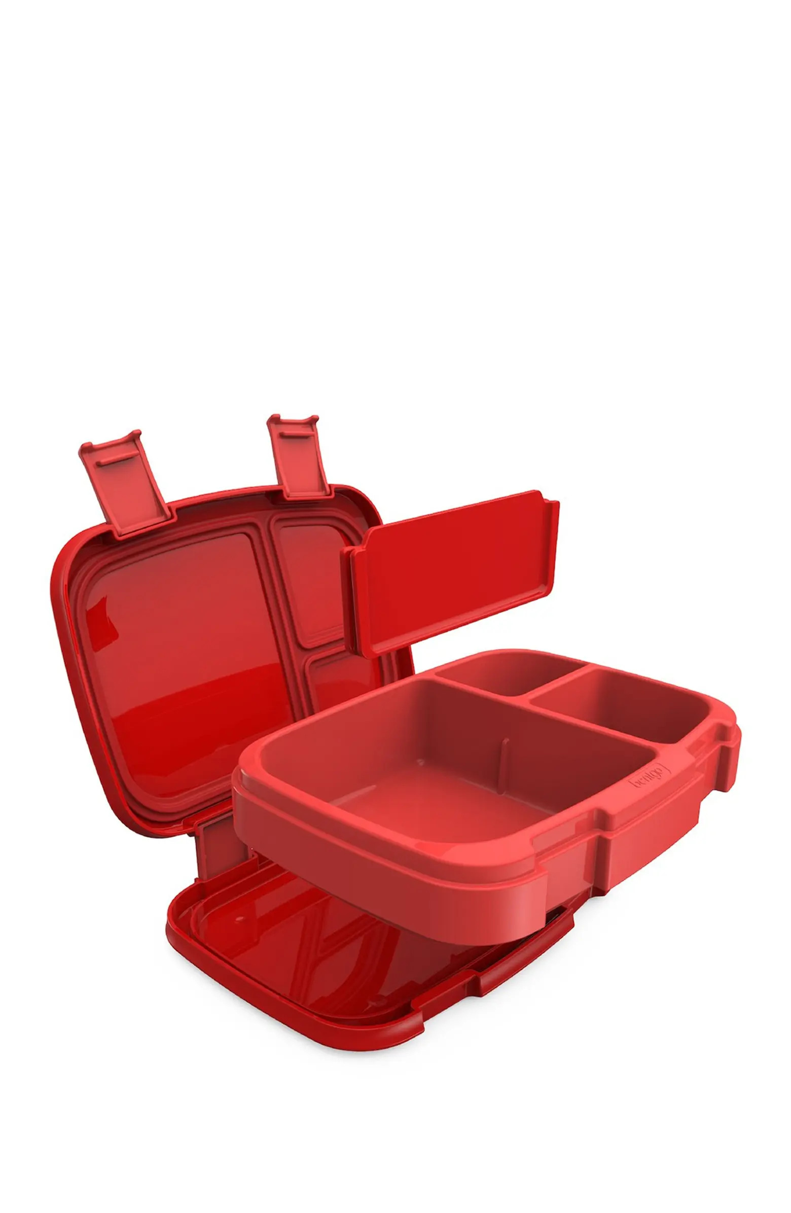 2-Pack of Fresh Leak-Proof Versatile 4-Compartment Bento-Style Lunch Box - Red | Nordstrom Rack