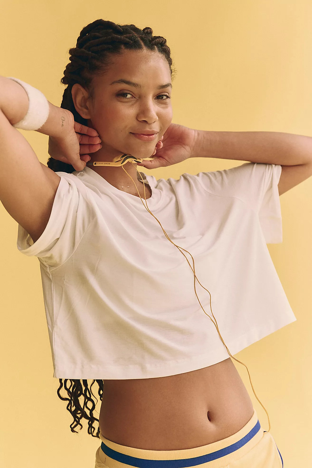 Tempo Cropped Boyfriend Tee | Free People (Global - UK&FR Excluded)