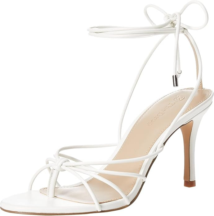 The Drop Women's Archie Lace-up Strappy Heeled Sandal Open Toe Heels | Amazon (US)