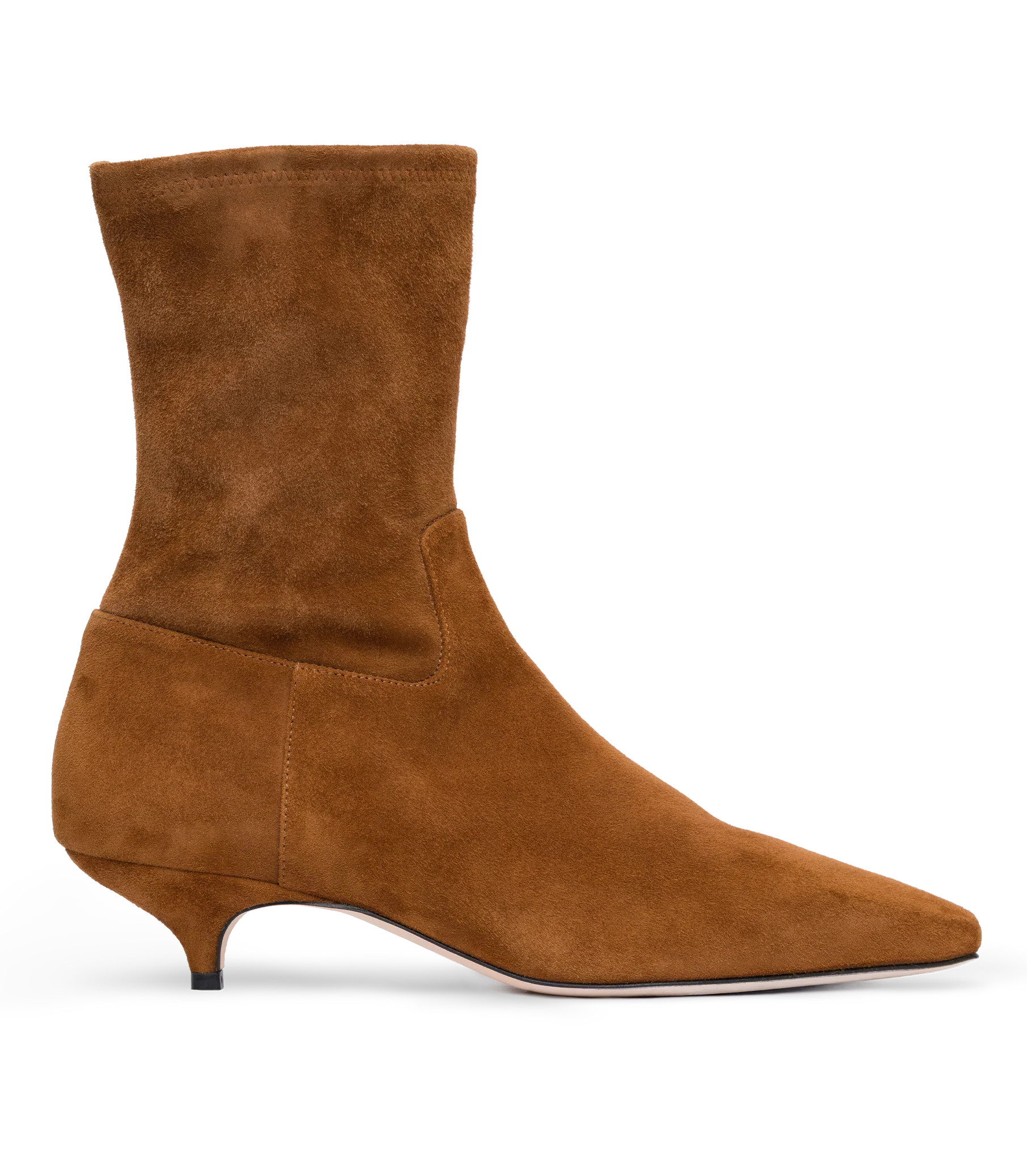 Devi Boot - Tortoise Stretch Suede | DÔEN | DOEN