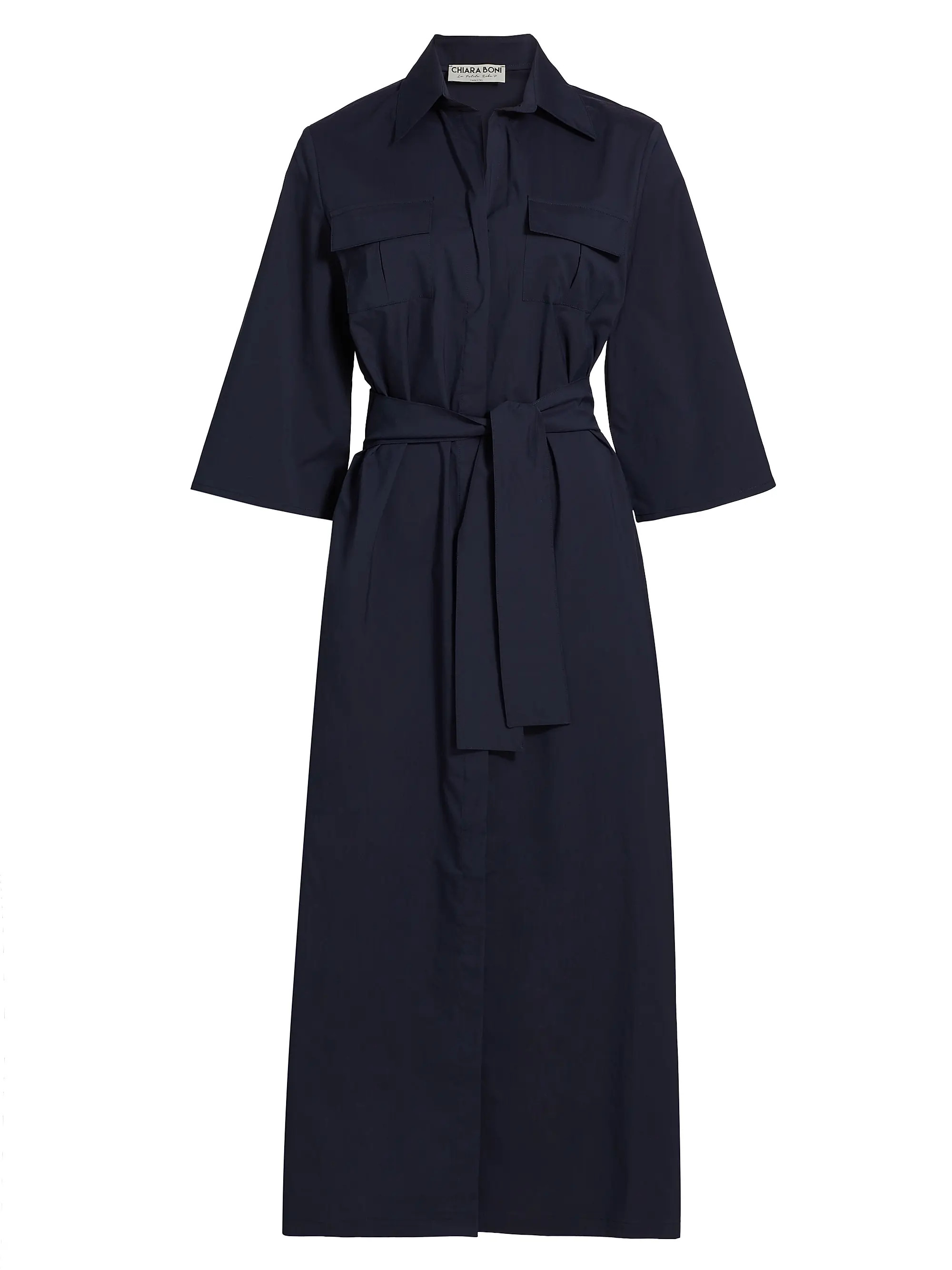 Erdid Belted Cotton Maxi Dress | Saks Fifth Avenue