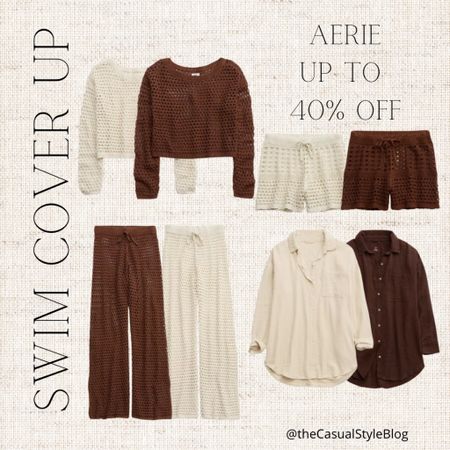 Aerie up to 40% off. This sets would be great for swim cover ups! 



#LTKSeasonal #LTKSwim #LTKSummerSales