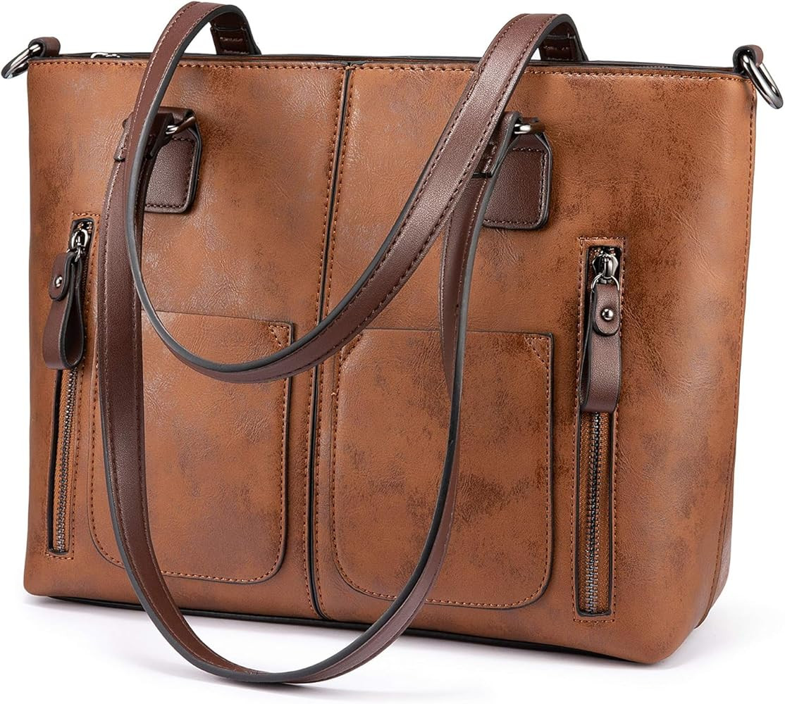 LOVEVOOK Purses Tote Bag for Women, Handbags Large Shoulder Bag, Leather Work Bags with Multi-Poc... | Amazon (US)