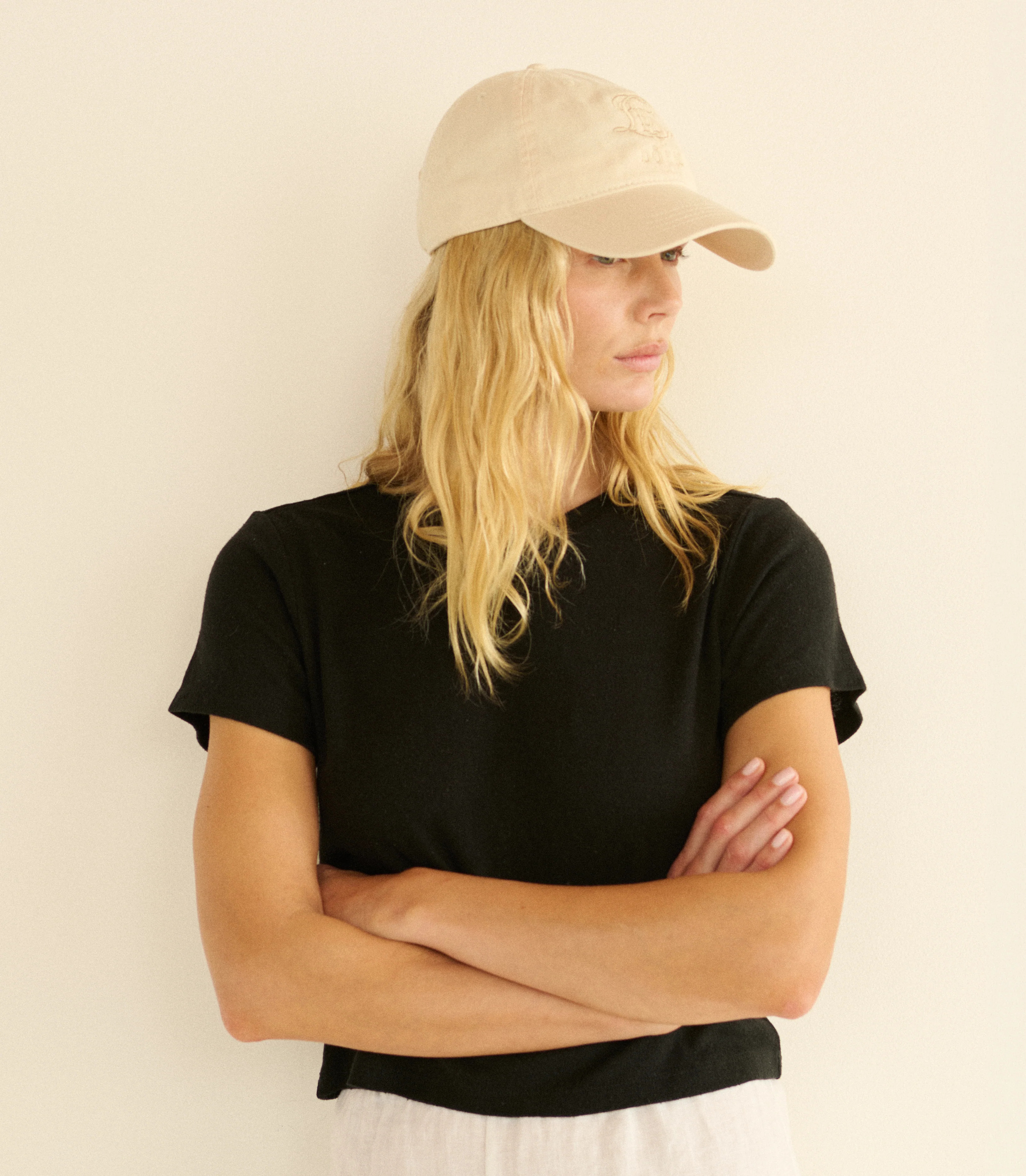CLARO BASEBALL HAT -- CREAM COTTON | DOEN