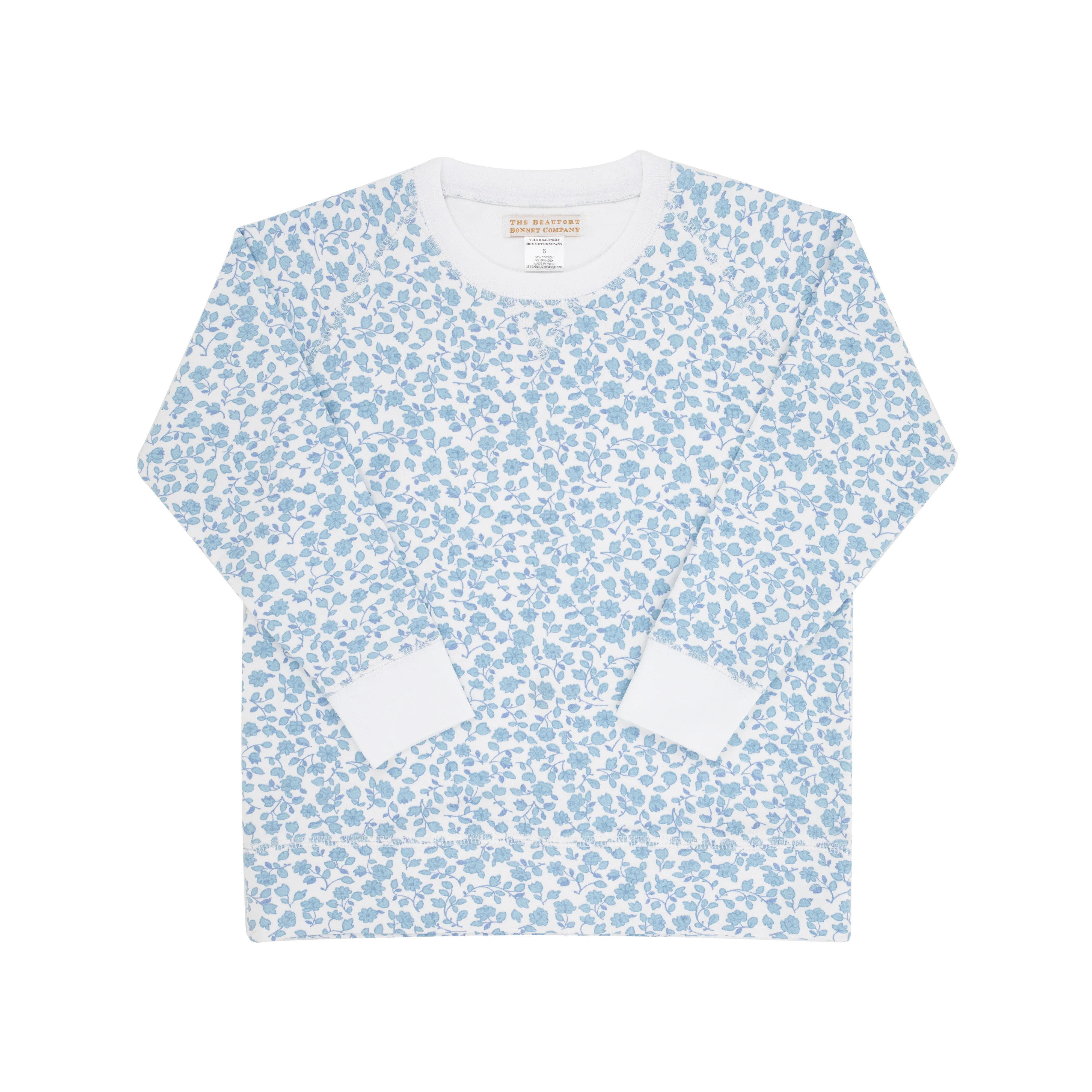 Cassidy Comfy Crewneck - Greenbriar Garden | The Beaufort Bonnet Company