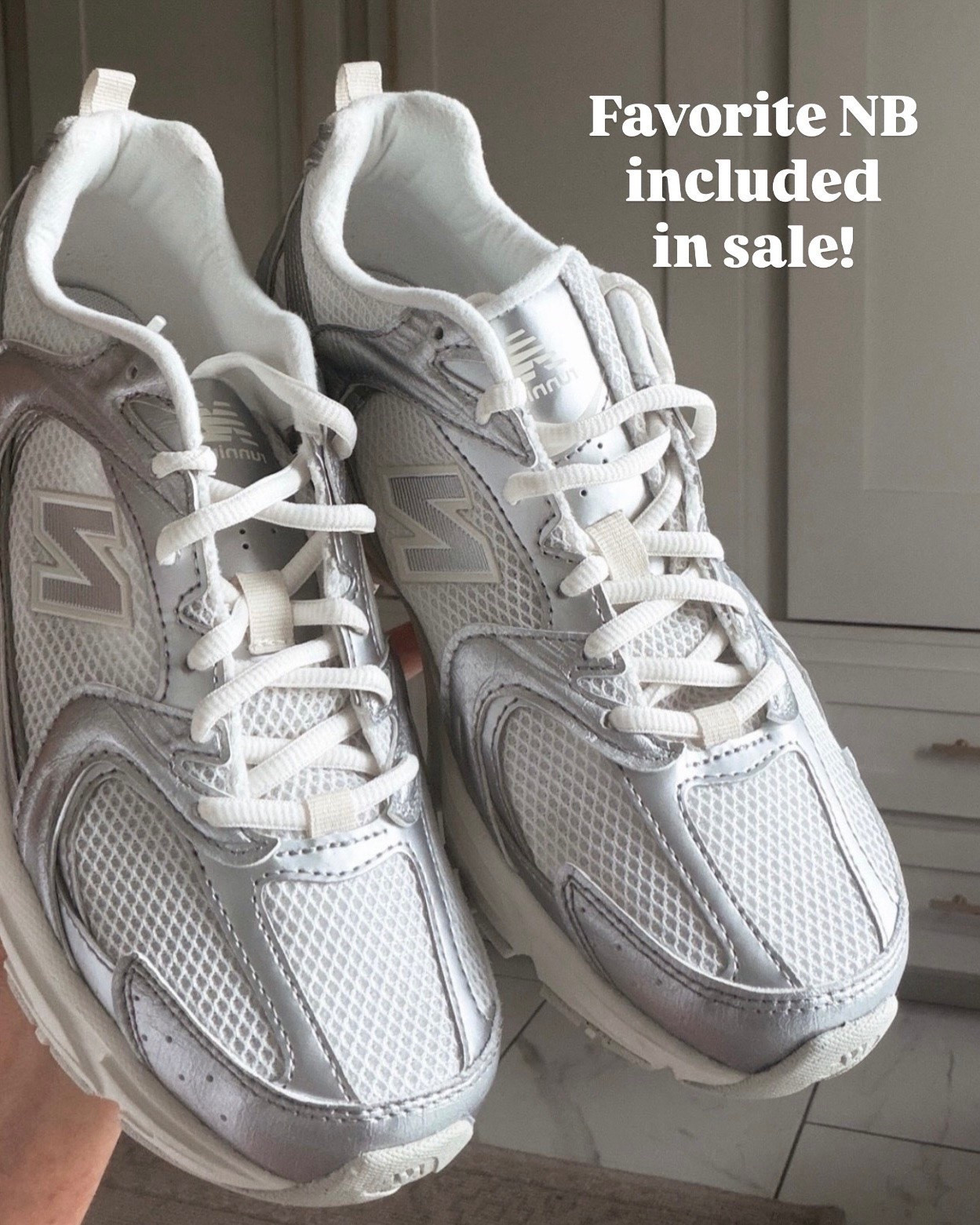 I’m between a 7.5 and an 8 and wear an 8 
New balance sneakers

#LTKOver40 #LTKSaleAlert
