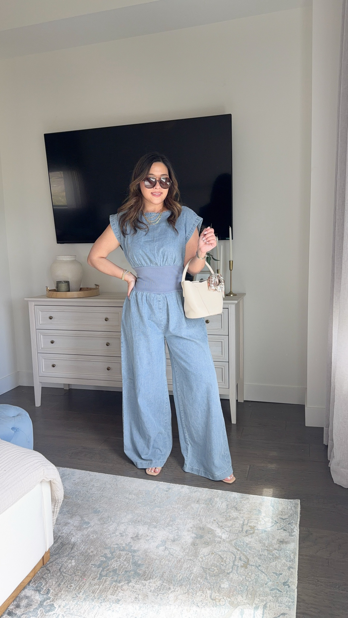 Vici spring outfits // jumpsuit 

#LTKSeasonal #LTKootd #LTKPetite