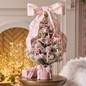 LoveShackFancy Decorated Mini Tree (2 Ft.) | Pottery Barn Teen
