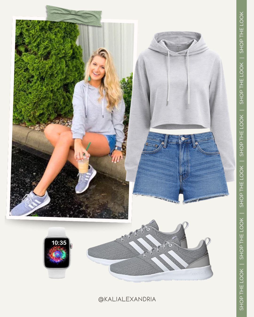 My go-to comfy outfit lately 💗 This cropped hoodie + denim shorts combo is perfect for coffee runs or laid-back days. Just add sneakers and you’re set!

// Athleisure, Athleisure Outfits, Womens Athleisure, Fitness, Fitness Outfits, Gym Fitness, ActiveWear, Gym Outfits, Gym Outfit Womens, Gym Wear, Workout, Workout Outfits 

 #LTKootd #LTKfitnessgoals #LTKSeasonal