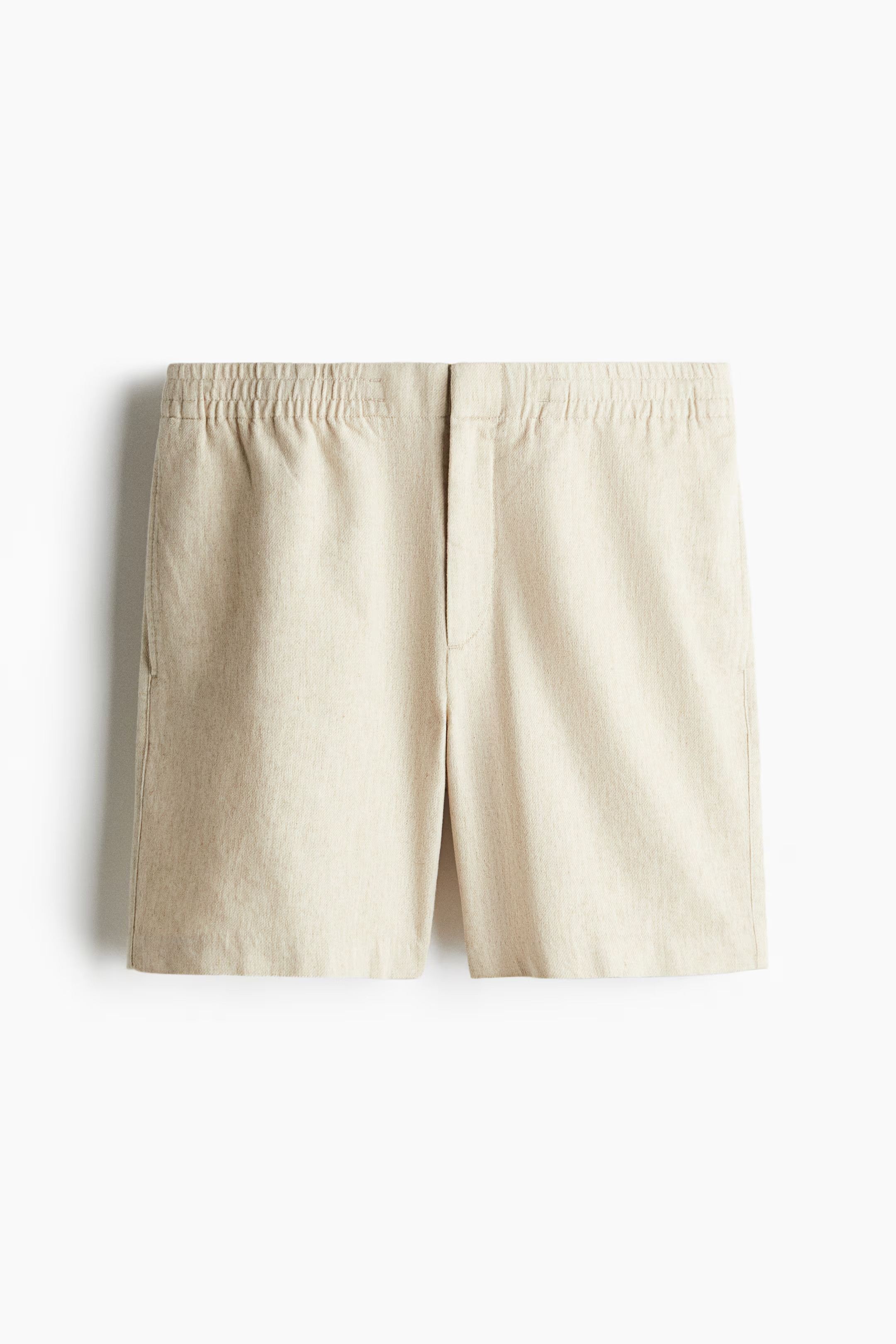Regular-Fit Linen-Blend Shorts | H&M (US + CA)