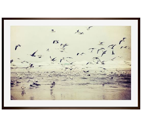 River of Birds Framed Print by Lupen Grainne | Pottery Barn (US)
