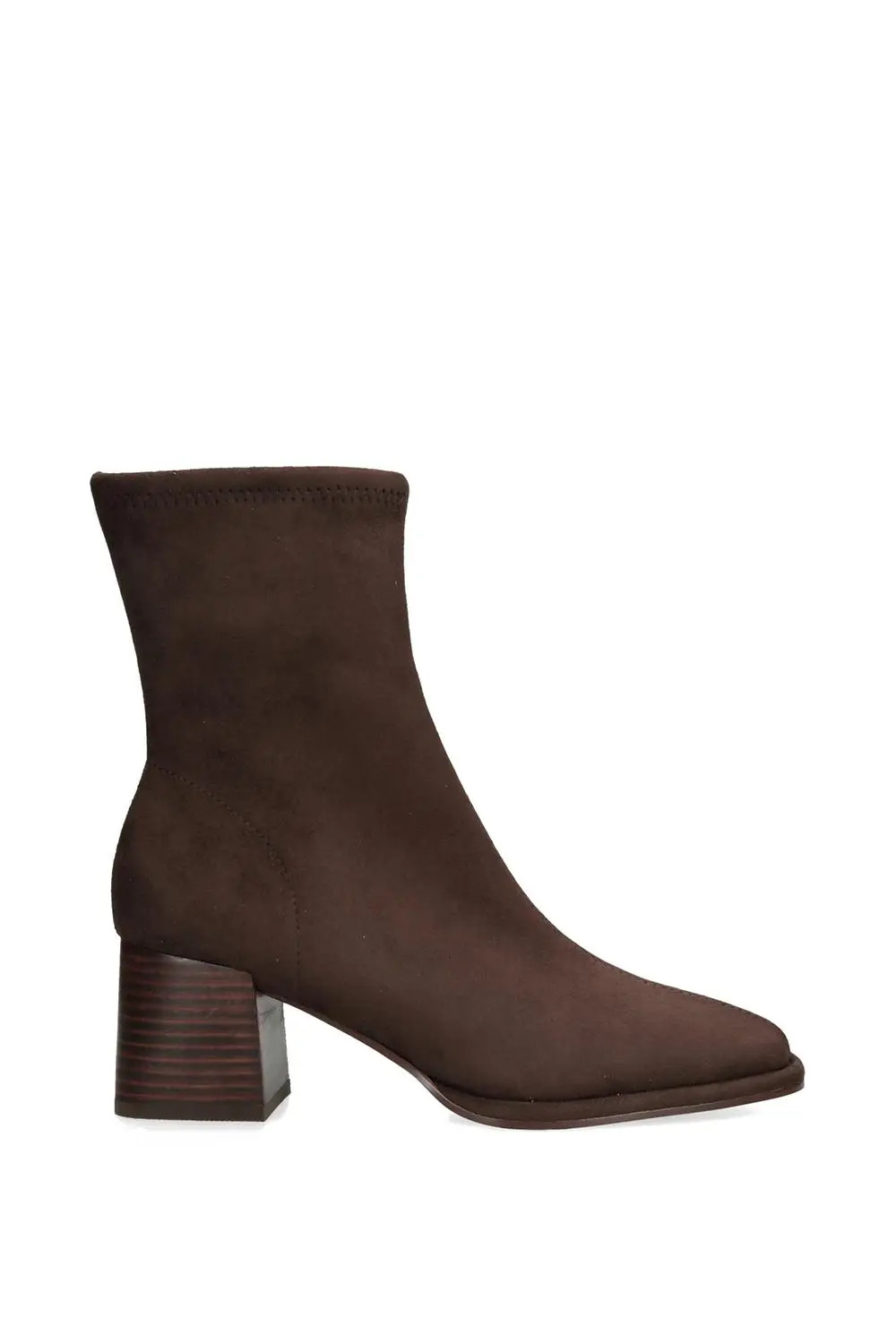 STEVE MADDEN 'Nextstep Dark Brown' Suede Boots | Boohoo | Boohoo.com (UK & IE)