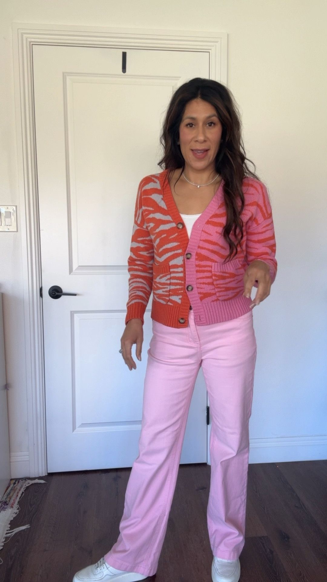 Loving these pants!!! I now have them in black, white and pink! So comfy, high waisted, wide leg and under $40!!! 

#LTKStyleTip #LTKSeasonal #LTKFindsUnder50