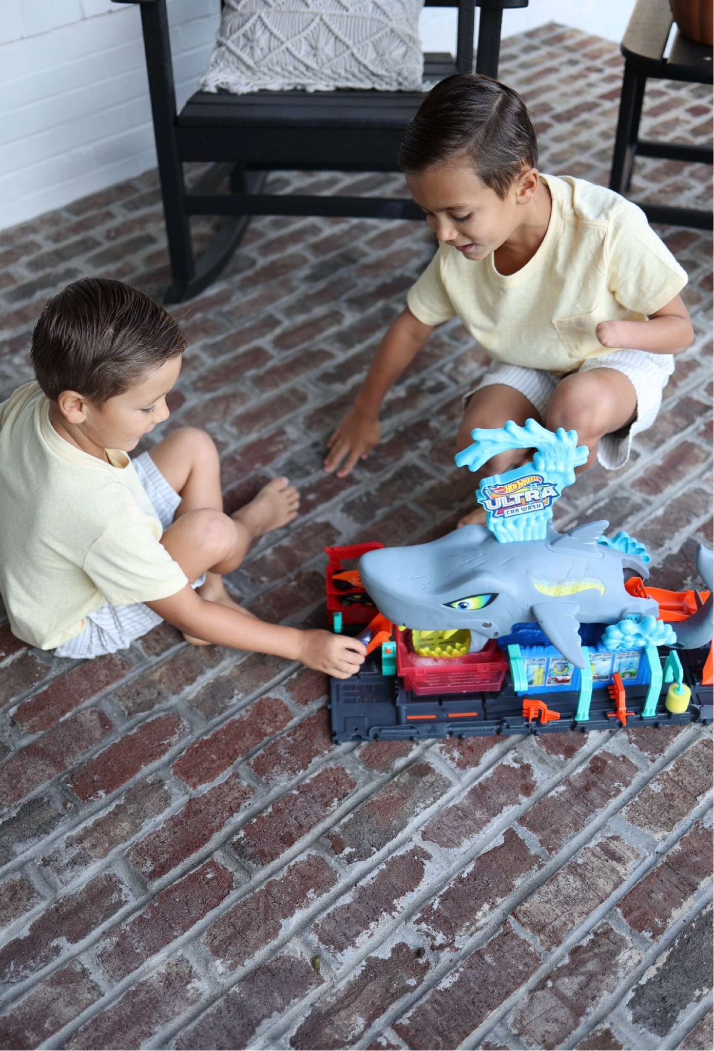#ad if this is on your kiddo’s (or not!) Christmas wish list this season- GET IT! it’s been so much fun and my kids are obsessed! who doesn’t love a surprise?! and this Hot Wheels City Ultra Shark Car Wash is a fun way to reveal what your car will look like! 
#Target #TargetFinds #Toys #TargetPartner #Target 

#LTKKids #LTKCyberWeek #LTKGiftGuide