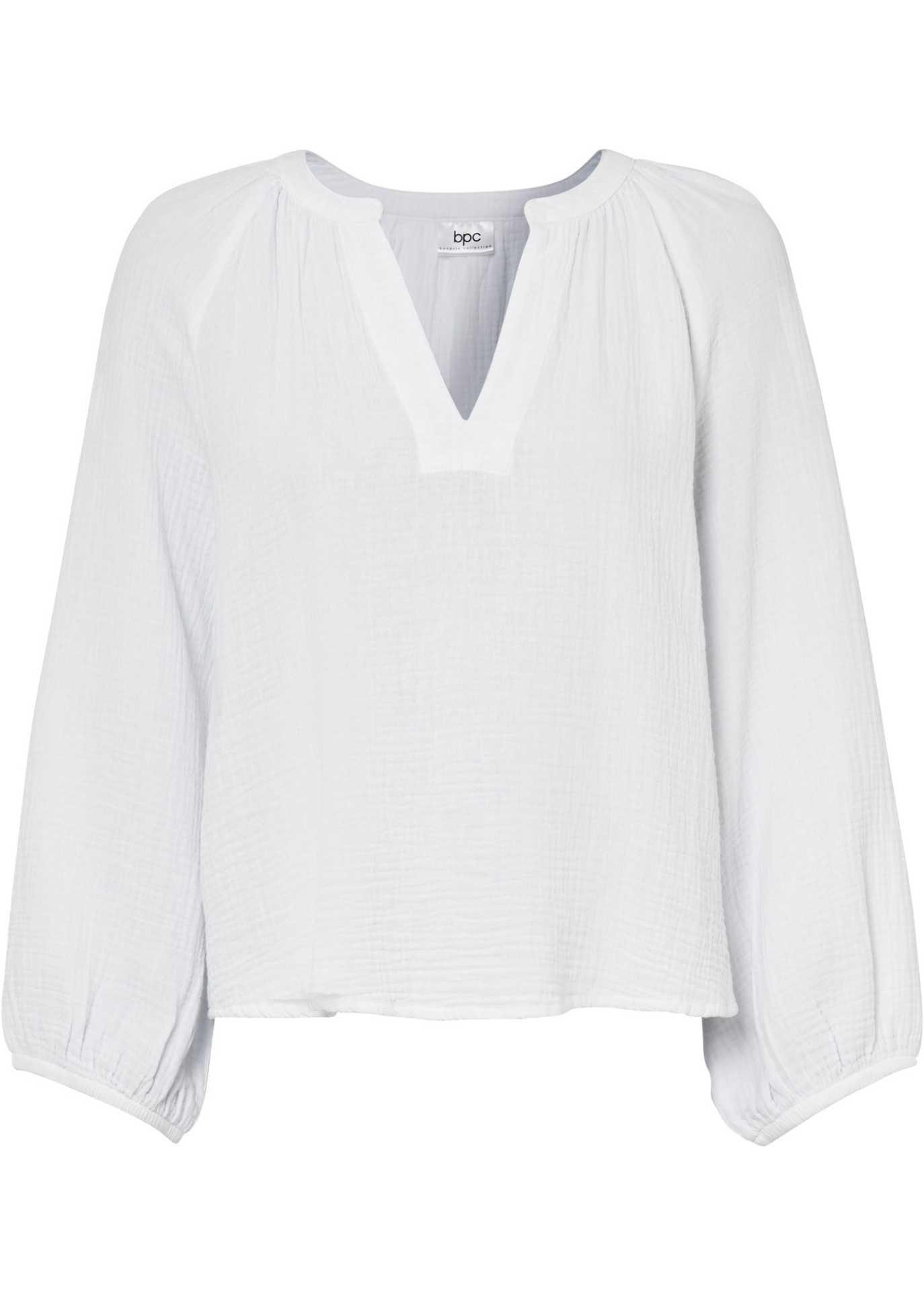 Musselin-Bluse aus Baumwolle | Bonprix DE