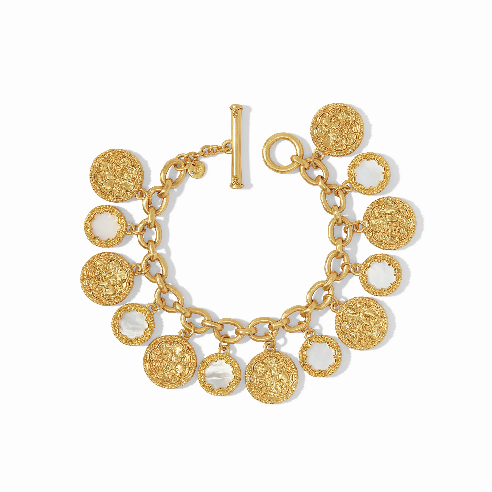Trieste Coin Charm Bracelet | Julie Vos
