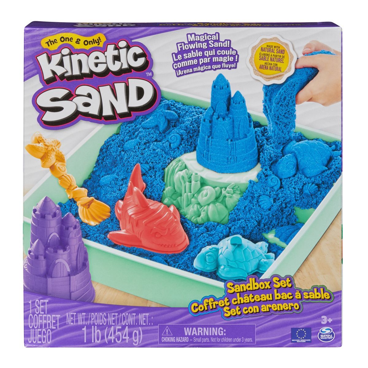 Kinetic Sand Sandbox Set Blue | Target