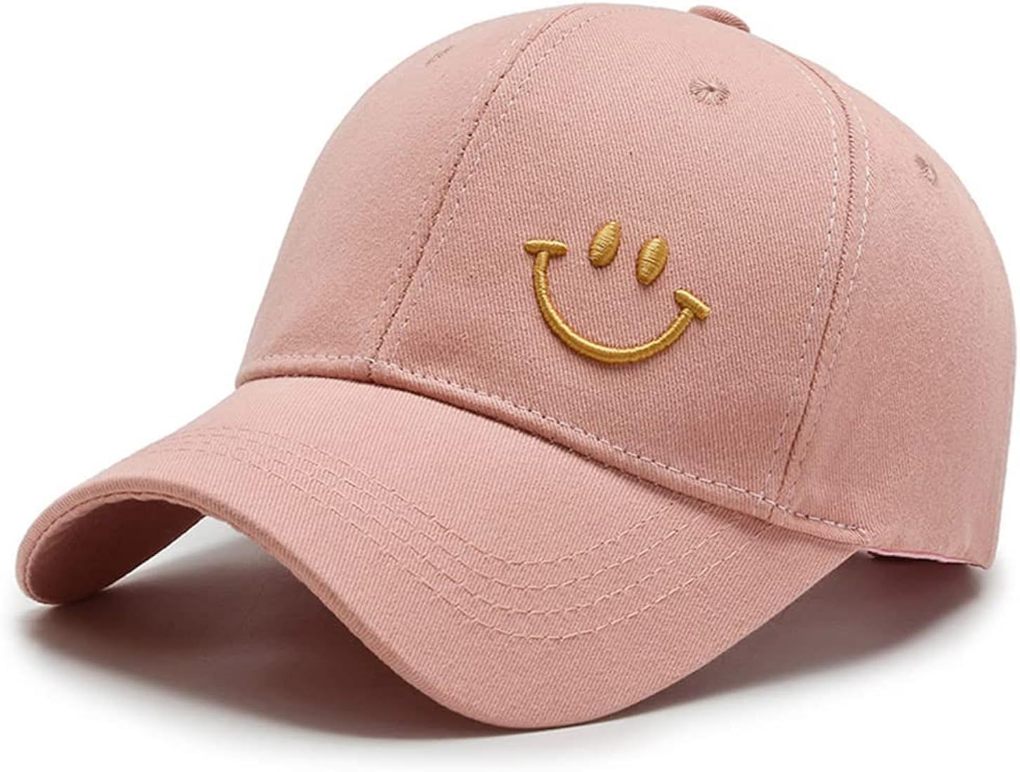 GEGEEN DOMOG Smiley Face Hat Trucker Hats Adjustable Smile Baseball Cap Summer Preppy Y2k Hat for... | Amazon (US)