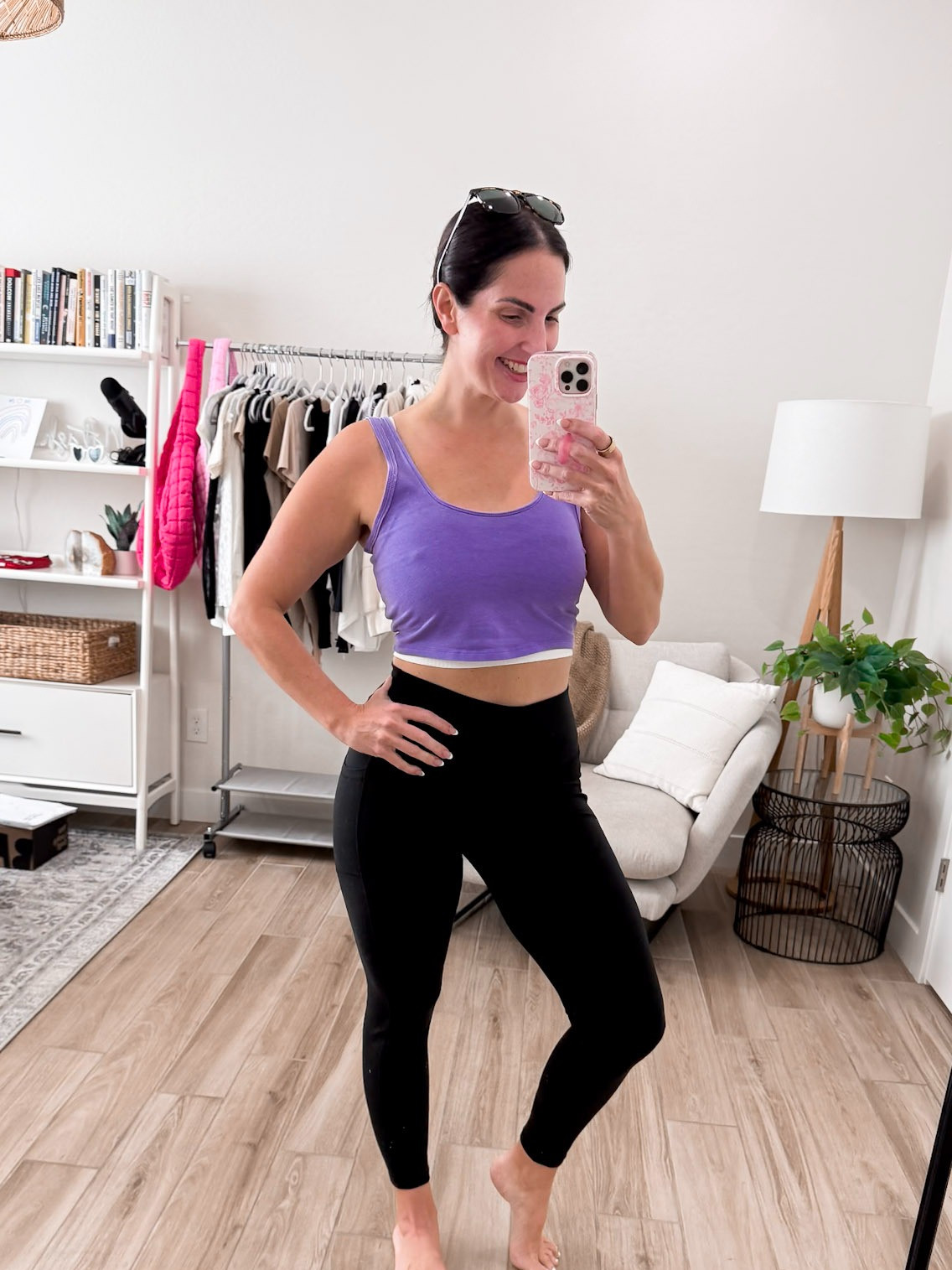 OOTD! 💜 

 

#LTKWatchNow #LTKActive #LTKSaleAlert